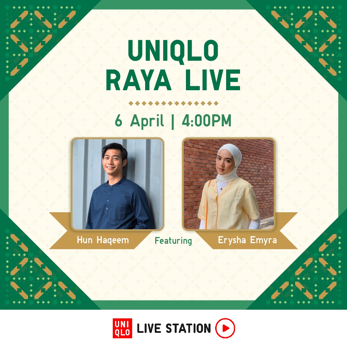 Live Station 25: UNIQLO Raya Live